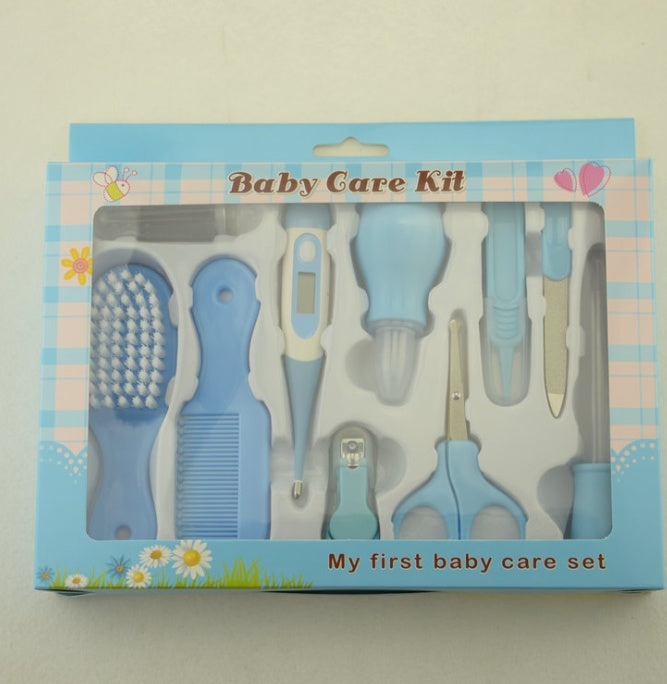 Maternal and Infant Thermometer Feeding Nasal Nasal Care 10 Piece Set Baby Manicure Clamp Nail Clipper Set Maternal and Infant Thermometer Feeding Nasal Nasal Care 10 Piece Set Baby Manicure Clamp Nail Clipper Set